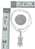 Sterling Silver Turquoise Southwestern Italian Snake Chain Necklace Set AX129065